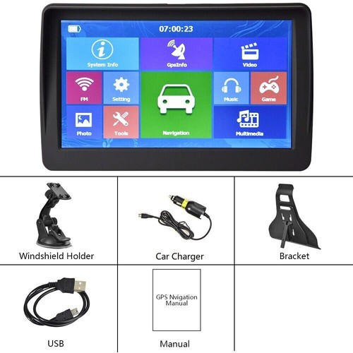 NEU 7" Zoll Auto Navigationsgerät mit Maps GPS Navigation SAT Navigator DE 🇩🇪 - Bild 10 von 10