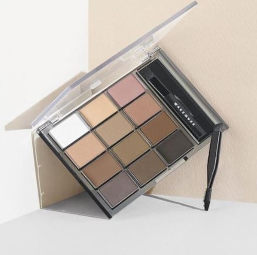 WAKEMAKE Soft Drawing Brow Palette 12g Simple 3-STEP - Picture 5 of 5