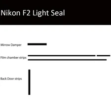 Nikon F2 Film Camera Light Seal *A2