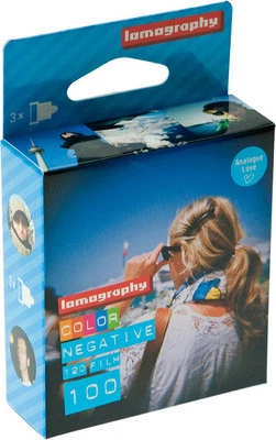 Lomography 3 pellicules 120 COULEUR 100 ISO - Photo 1/3