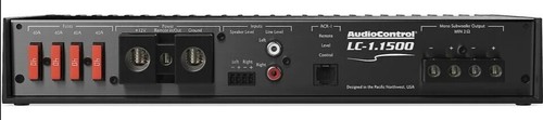 AudioControl LC-1.1500 1500 Watt RMS Monoblock Car Stereo Sub Amplifier Accubase - Picture 4 of 6