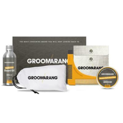 Groomarang Pro Groom Collection Bartkammfänger Shampoo Waschball 50g