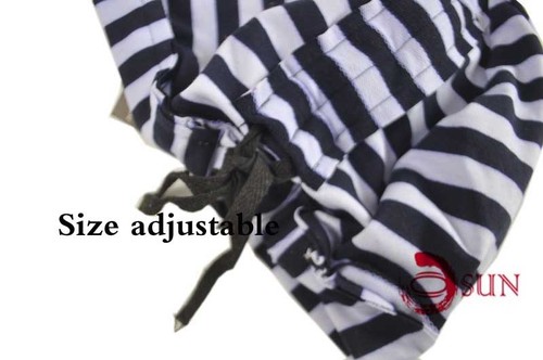 New Women Girl Fashion Stripes Design Knitted Cap Beanie No Brim Brimless Hats - Picture 8 of 24