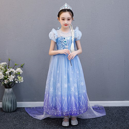 2022 New Princess Girls Halloween Costume Dress Cosplay Dress up 3-12Y - Picture 5 of 18