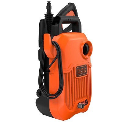 BLACK+DECKER 高圧洗浄機 1300W BEPW1600H 楽天市場】コンパクト高圧洗浄機 オレンジ&ブラック BEPW1600H
