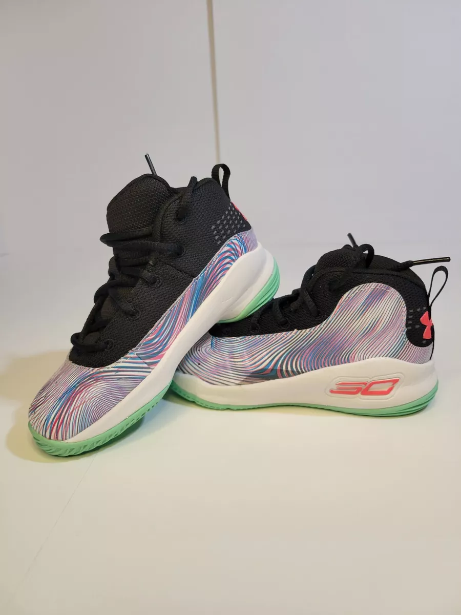 Under Armour Curry 4s basketball shoes Size 9K Toddler 1295997 008 More Magic