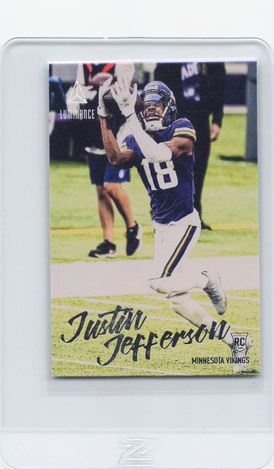 2020 Panini Chronicles #217 Justin Jefferson Luminance Update Rookies