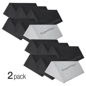 10 Black Super Fiber Multi Purpose Cleaning Cloth for Lens TV Glasses 2 Gray 10 Black Super Fiber Multi Purpose Cleaning Cloth for Lens TV Glasses 2 Gray