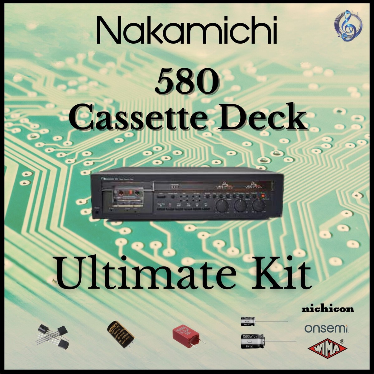 Nakamichi 580 カセットデッキ ナカミチ580修理(その1) - toby_Nakamichi's blog