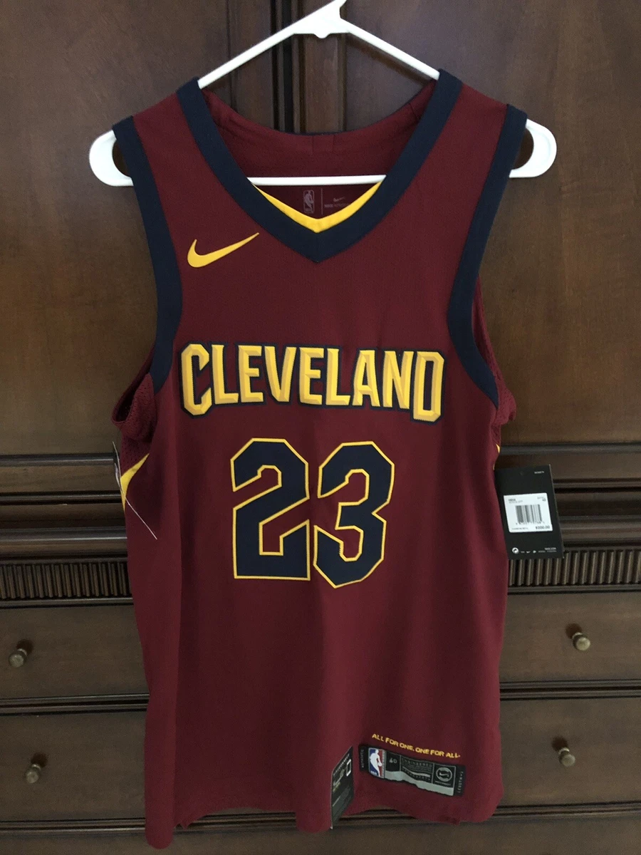 Lebron James Nike Cleveland Cavaliers Authentic Jersey eBay
