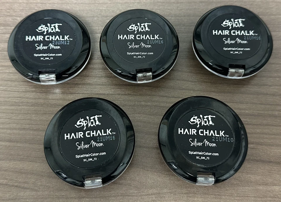 *Lote de 5* Destacados de color tiza para el día - Luna plateada - ¡Nuevo! Foto 4 de 4