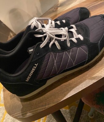 Merrell men Alpine J16695 Leather and Nylon Upper black size  display picture 1