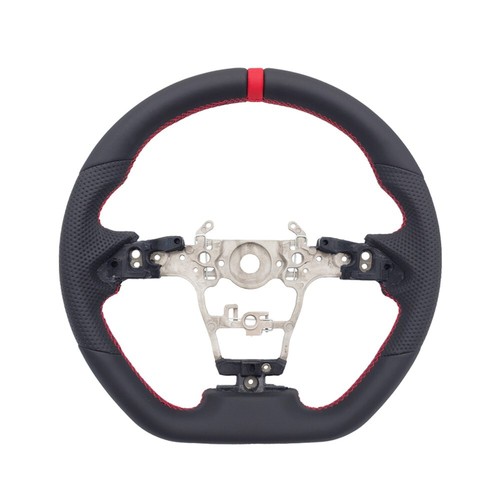 REVESOL Sports Red Ring Flat Bottom Steering Wheel for 2023+ Toyota GR Corolla - Picture 2 of 3