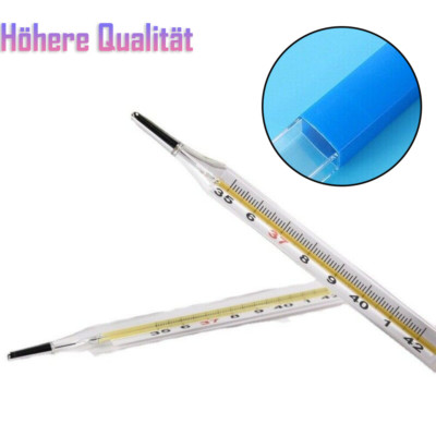 Medical mercury glass thermometer 1 pc display clinical large display clinical