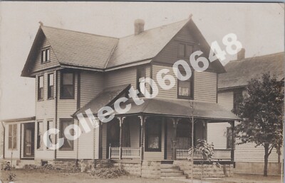 RPPC-PMK Wyoming PA-House-Residence-Luzerne County-Pennsylvania-Real Photo-RP