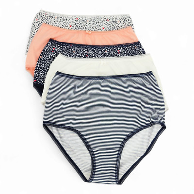 M&S Collection 5er Pack Slips Baumwollmix Skinny Fit (Vollslips)