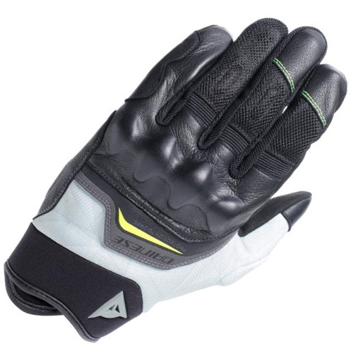 DAINESE ERMEX GLOVES 636 Black Grey Yellow - Picture 3 of 3