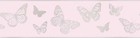 Fine Decor Glitter Glitz Pink Sparkle Butterfly Girls Bedroom Wallpaper Border