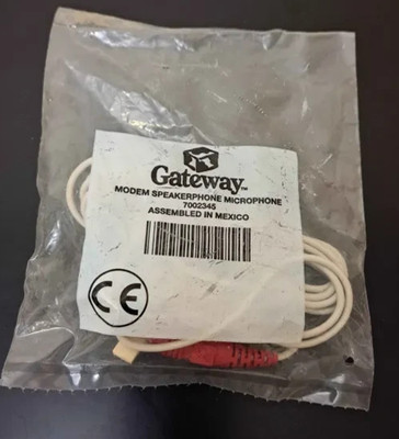 Gateway Modem Speakerphone Microphone 7002345 - NEW IN PACKAGING - Vintage 90s