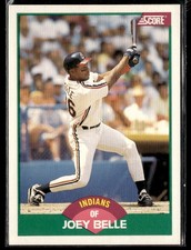 1989 Score Rookie & Traded #106T Joey Belle Baseball Card 0101I. rookie card picture