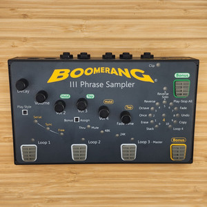 Boomerang III Phrase Sampler Loop Station Pedal - Professional Looper Effects