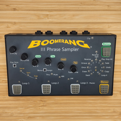 Boomerang III Phrase Sampler Looper - B08TLLYQ15 for sale online