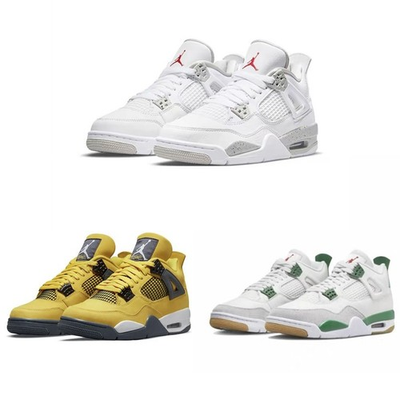#ad Jordan Air Jordan 4 Retro Men#x27;s Sneakers Basketball Shoes Mid Top $81.00