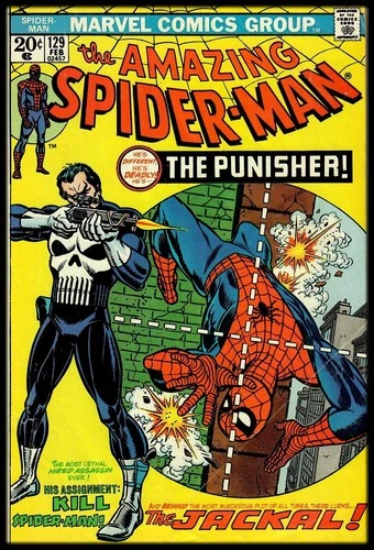 Amazing Spider-Man #129 1st Appearance of Punisher 1st Print (Marvel, Feb 1974)