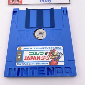 Nintendo Famicom Disk System MARIO GOLF JAPAN COURSE 1987 NES Tested ＆...