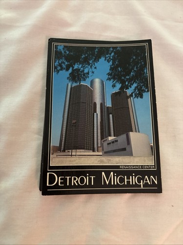 Lot of 207 Post Cards Of Detroit MI Unposted, Cobo Hall Ambassador Bridge &More - Picture 10 of 21