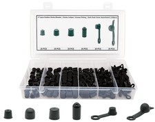 6 Types Rubber Brake Bleeder Cap Brake Caliper Cap Grease Fitting Cap Zerk Du...