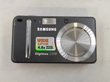Samsung Digimax L55W 5.0 MP Digital Camera Grey - Untested