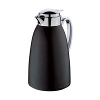 cilio Venezia Isolierkanne, Edelstahl, 1,0 L, Ø 14 X 27 Cm, Schwarz Matt