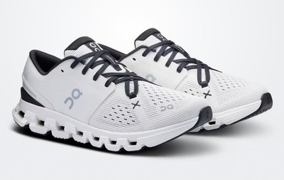 ON CLOUD X 4 RUNNING TRAINING SHOES WOMEN'S SZ 7.5 IVORY BLACK