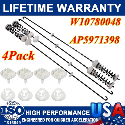 #ad For Maytag Suspension Rod MVWX655DW1 MVWC565FW2 MVWC565FW0 MVWC565FW1 W10780048 $32.75