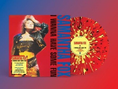 Samantha Fox - I Wanna Have Some Fun - 140-Gram Red, Black & Yellow Colored Viny