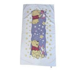 Vintage 90s Franco Winnie The Pooh  Friends Piglet Pool Beach Bath Towel Cotton