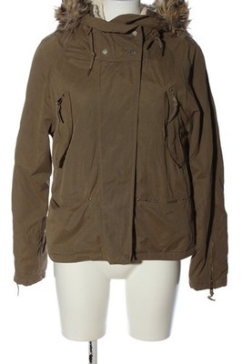 ZARA BASIC Kurzjacke Damen Jacke Gr. DE 36 khaki Casual-Look