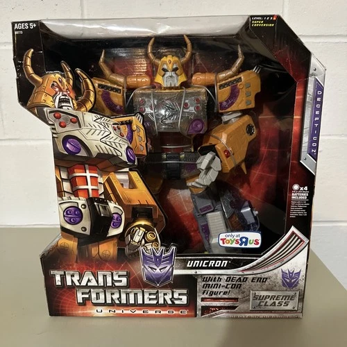 Transformers Unicron W/ Dead End Mini Con Hasbro Supreme Class New Sealed