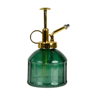 Esschert Design Pflanzensprüher aus Verre Vert 210 ml Doré, 1-Hand - Photo 1/4