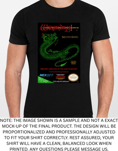 Wizardry Proving Grounds Of The Mad Overlord Nes Graphic T Shirt Men Women NEW