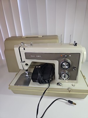 Sears Kenmore Vintage Sewing Machine 158.14100 TESTED Missing Tension Assembly