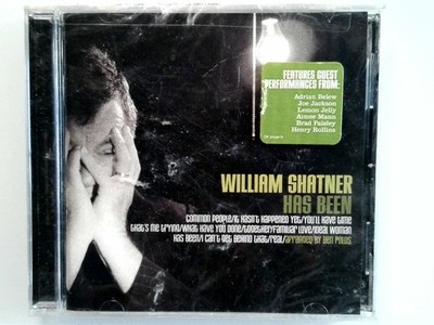 WILLIAM SHATNER   HAS BEEN CD 2004 Ben Folds Adrian Belew Shout! Factory New