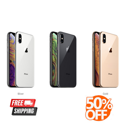 Apple iPhone XS Verizon GSM Unlocked   64GB / 256GB Dual SIM (Nano-SIM/eSIM)