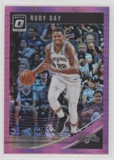 2018-19 Panini Donruss Optic Pink Hyper Prizm Rudy Gay #101 m6v