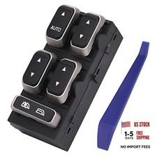 Lincoln Power Master Window Switch - Front, Left, Driver, Side