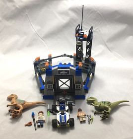 LEGO Jurassic Park: Raptor Escape set 75920 Complete w/ manual & figures