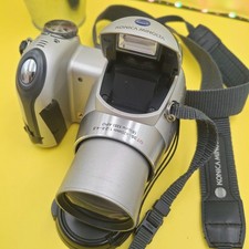 Konica Minolta DiMAGE Z5 5.0MP Digital Camera, Silver - Tested w/256MB SD. refbj