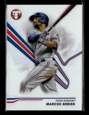 2024 Topps Pristine #242 Marcus Semien Refractors Texas Rangers