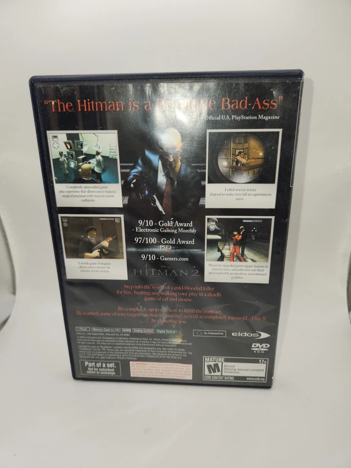 Hitman: Blood & Money, Contracts & Hitman 2 PlayStation 2 Cleaned & Tested  - Image 3 of 4